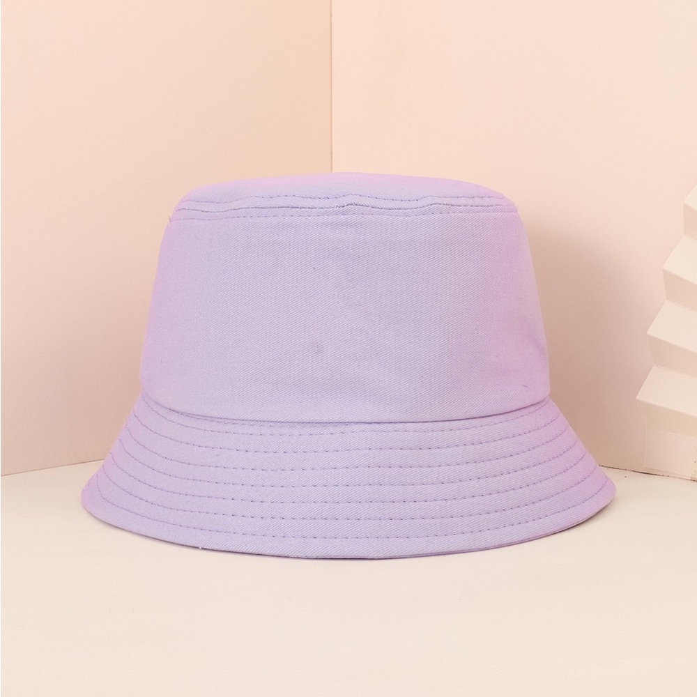 Lavender Solid Bucket Hat